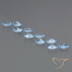 Topaz Gemstones in 5 x 3.2 mm Size for Sale, Topaz Stones in Sky Blue Color