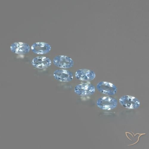 2.82ctw Natural Swiss Blue Topaz, Oval, VS