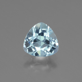 1.3ct Trillion Facet Sky Blue Topaz Gem for sale 1.3ct Trillion Facet Sky Blue Topaz Gem (ID: 437521)