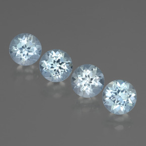 1ct Round Facet Sky Blue Topaz Gem for sale 1ct Round Facet Sky Blue Topaz Gem (ID: 437602)