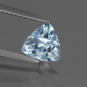 1.4ct Trillion Facet Sky Blue Topaz for sale thumb image of 1.4ct Trillion Facet Sky Blue Topaz (ID: 437613)