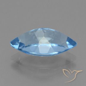 Topaz Gemstone in 13.9 x 8.1 mm Size for Sale, Topaz Stone in Swiss Blue Color
