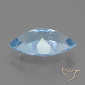 Topaz Gemstone in 14.2 x 8.2 mm Size for Sale, Topaz Stone in Sky Blue Color