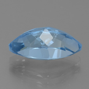 Topaz Gemstone in 14.7 x 8.5 mm Size for Sale, Topaz Stone in Swiss Blue Color