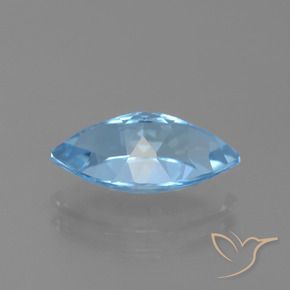 Topaz Gemstone in 14 x 8 mm Size for Sale, Topaz Stone in Sky Blue Color