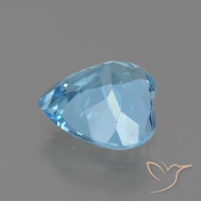 Topaz Gemstone in 8.9 x 8.6 mm Size for Sale, Topaz Stone in Sky Blue Color