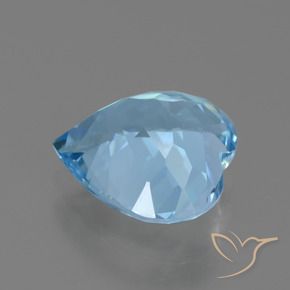 Topaz Gemstone in 9 x 9 mm (calibrated) Size for Sale, Topaz Stone in Sky Blue Color
