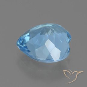 Topaz Gemstone in 9 x 9 mm (calibrated) Size for Sale, Topaz Stone in Sky Blue Color