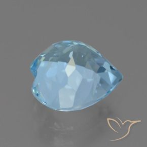 Topaz Gemstone in 9 x 9 mm (calibrated) Size for Sale, Topaz Stone in Swiss Blue Color