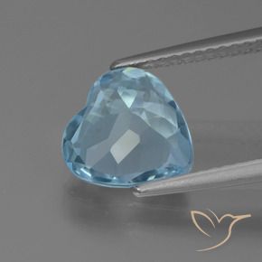 Topaz Gemstone in 9 x 9 mm (calibrated) Size for Sale, Topaz Stone in Swiss Blue Color
