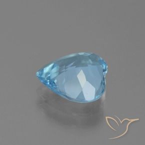 Topaz Gemstone in 9 x 9 mm (calibrated) Size for Sale, Topaz Stone in Swiss Blue Color