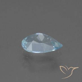 Topaz Gemstone in 9 x 6 mm (calibrated) Size for Sale, Topaz Stone in Swiss Blue Color