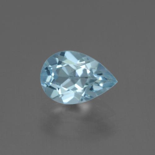 Sky Blue Topaz Gem - 1.7ct Pear Facet (ID: 442354)
