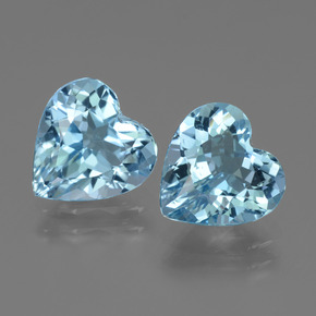 2.8ct Heart Facet Swiss Blue Topaz Gem for sale 2.8ct Heart Facet Swiss Blue Topaz Gem (ID: 442844)