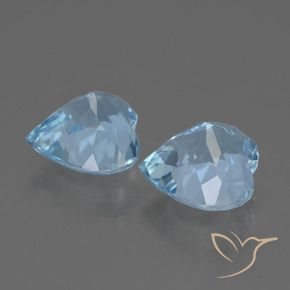 Topaz Gemstones in 9 x 9 mm (calibrated) Size for Sale, Topaz Stones in Sky Blue Color