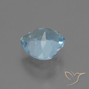 Topaz Gemstone in 9 x 9 mm (calibrated) Size for Sale, Topaz Stone in Sky Blue Color