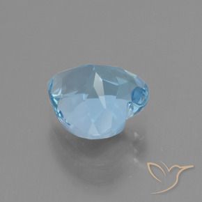 Topaz Gemstone in 9 x 9 mm (calibrated) Size for Sale, Topaz Stone in Swiss Blue Color