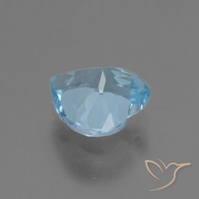 Topaz Gemstone in 9 x 9 mm (calibrated) Size for Sale, Topaz Stone in Sky Blue Color