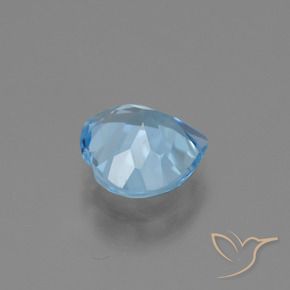 Topaz Gemstone in 9 x 9 mm (calibrated) Size for Sale, Topaz Stone in Sky Blue Color