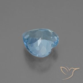 Topaz Gemstone in 9 x 9 mm (calibrated) Size for Sale, Topaz Stone in Sky Blue Color
