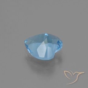 Topaz Gemstone in 8.8 x 8.5 mm Size for Sale, Topaz Stone in Swiss Blue Color