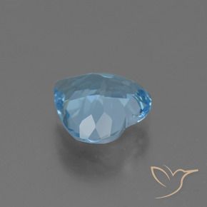 Topaz Gemstone in 9 x 9 mm (calibrated) Size for Sale, Topaz Stone in Sky Blue Color