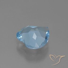 Topaz Gemstone in 9 x 9 mm (calibrated) Size for Sale, Topaz Stone in Swiss Blue Color