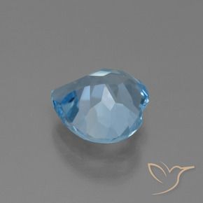 Topaz Gemstone in 9 x 9 mm (calibrated) Size for Sale, Topaz Stone in Sky Blue Color
