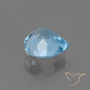 Topaz Gemstone in 9 x 9 mm (calibrated) Size for Sale, Topaz Stone in Sky Blue Color