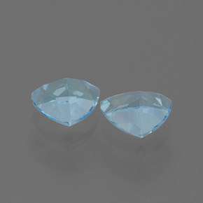 Topaz Gemstones in 7 x 7 mm (calibrated) Size for Sale, Topaz Stones in Sky Blue Color