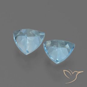Topaz Gemstones in 7 x 7 mm (calibrated) Size for Sale, Topaz Stones in Sky Blue Color