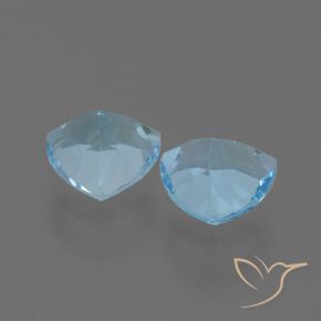 Topaz Gemstones in 7 x 7 mm (calibrated) Size for Sale, Topaz Stones in Sky Blue Color