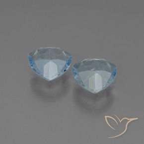 Topaz Gemstones in 7 x 7 mm (calibrated) Size for Sale, Topaz Stones in Sky Blue Color