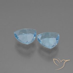 Topaz Gemstones in 7 x 7 mm (calibrated) Size for Sale, Topaz Stones in Sky Blue Color