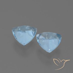 Topaz Gemstones in 7 x 7 mm (calibrated) Size for Sale, Topaz Stones in Sky Blue Color