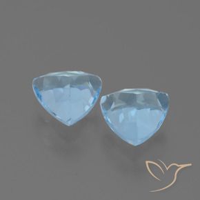 Topaz Gemstones in 7 x 7 mm (calibrated) Size for Sale, Topaz Stones in Swiss Blue Color