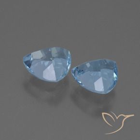 Topaz Gemstones in 7 x 7 mm (calibrated) Size for Sale, Topaz Stones in Swiss Blue Color