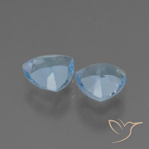 Topaz Gemstones in 7 x 7 mm (calibrated) Size for Sale, Topaz Stones in Sky Blue Color