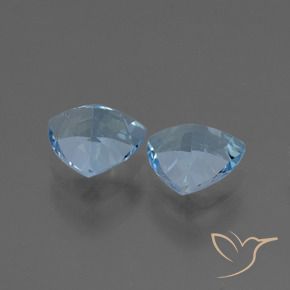 Topaz Gemstones in 7 x 7 mm (calibrated) Size for Sale, Topaz Stones in Sky Blue Color