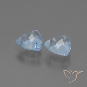 Topaz Gemstones in 7 x 7 mm (calibrated) Size for Sale, Topaz Stones in Sky Blue Color