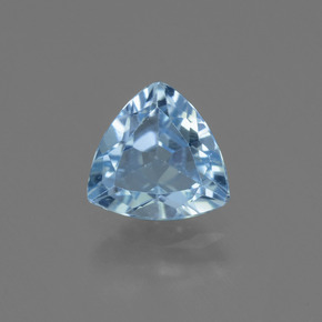 1.2ct Trillion Facet Swiss Blue Topaz Gem for sale 1.2ct Trillion Facet Swiss Blue Topaz Gem (ID: 446132)