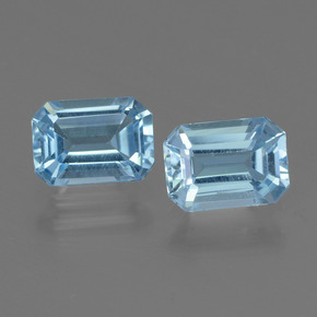 Deep Maya Blue Topaz Gem - 1.1ct Octagon Step Cut (ID: 448024)