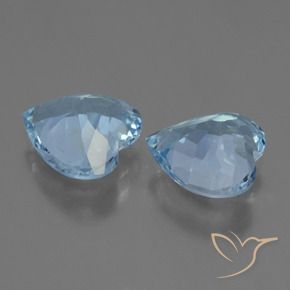 Topaz Gemstones in 9 x 9 mm (calibrated) Size for Sale, Topaz Stones in Sky Blue Color