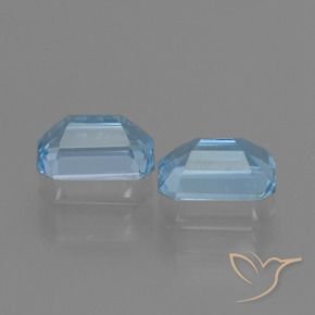 Topaz Gemstones in 7 x 5 mm (calibrated) Size for Sale, Topaz Stones in Sky Blue Color