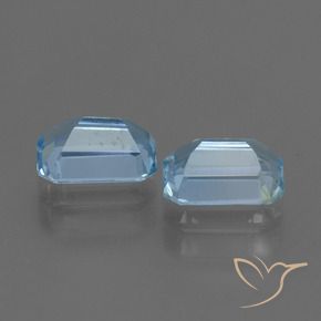 Topaz Gemstones in 7 x 5 mm (calibrated) Size for Sale, Topaz Stones in Sky Blue Color