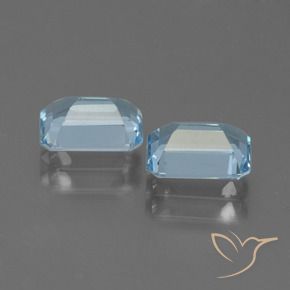 Topaz Gemstones in 7 x 5 mm (calibrated) Size for Sale, Topaz Stones in Sky Blue Color