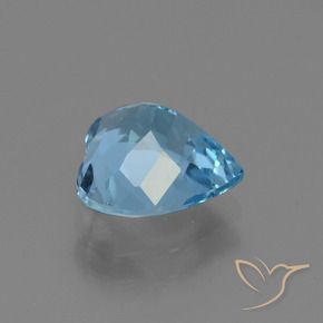 Topaz Gemstone in 9 x 9 mm (calibrated) Size for Sale, Topaz Stone in Swiss Blue Color