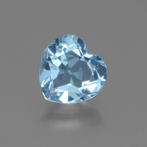 2.2ct Heart Facet Swiss Blue Topaz Gem for sale 2.2ct Heart Facet Swiss Blue Topaz Gem (ID: 448402)