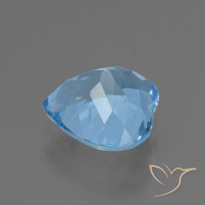 Topaz Gemstone in 9 x 9 mm (calibrated) Size for Sale, Topaz Stone in Swiss Blue Color