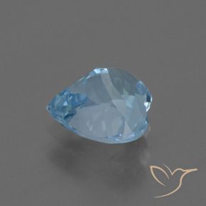 Topaz Gemstone in 9 x 9 mm (calibrated) Size for Sale, Topaz Stone in Sky Blue Color